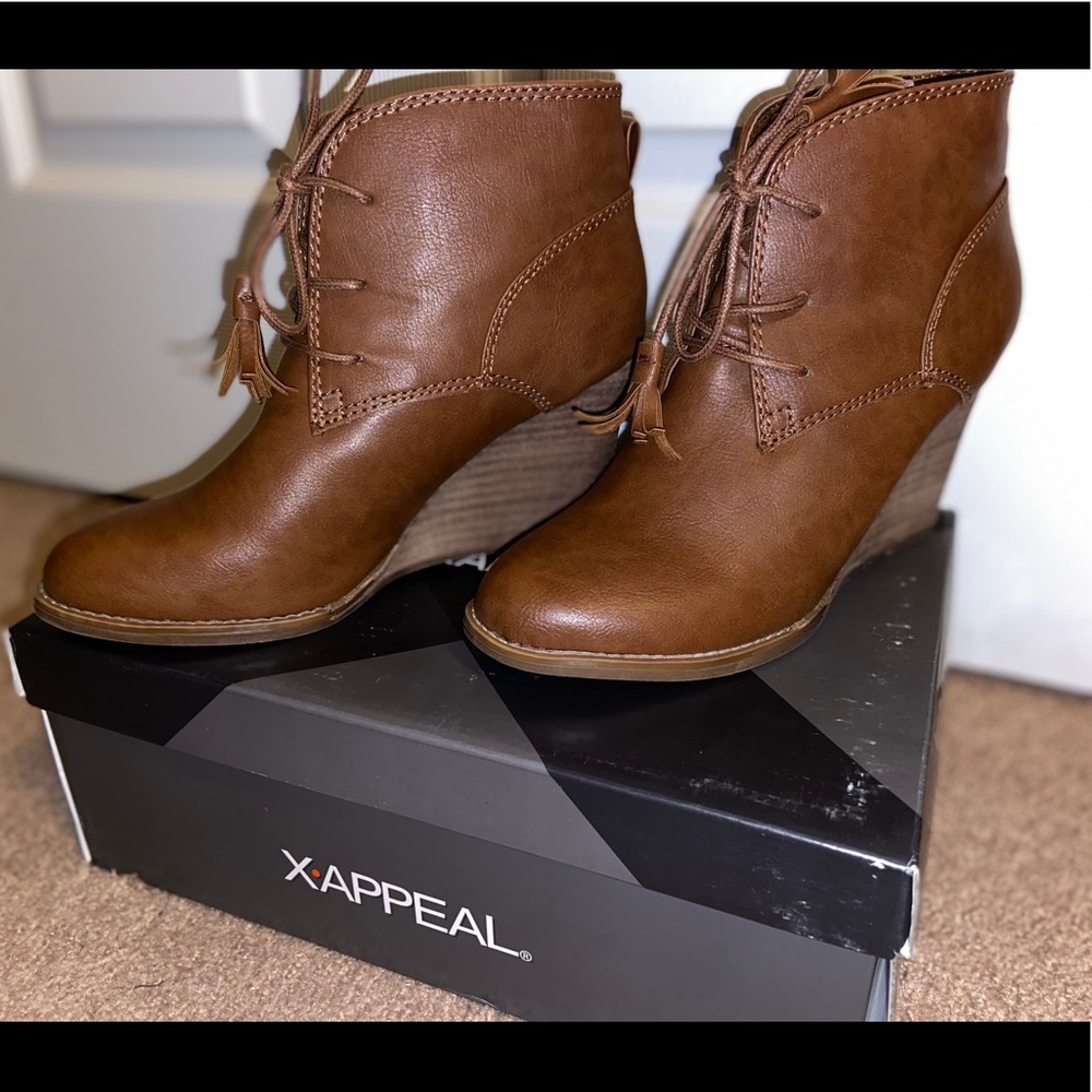 Wedge Booties